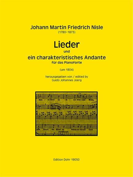 Nisle, J F: Song and a Chararistic Andante