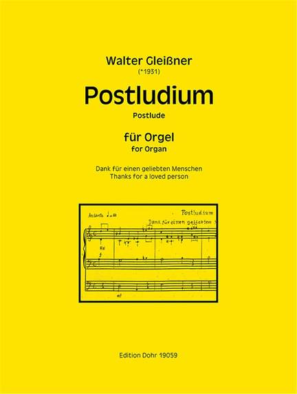 Gleißner, W: Postludium