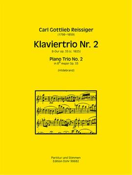 Reissiger, C G: Klaviertrio Nr. 2 B flat major op. 33