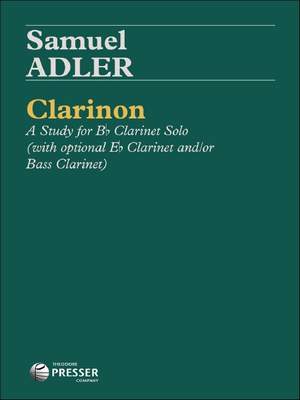 Adler, S: Clarinon