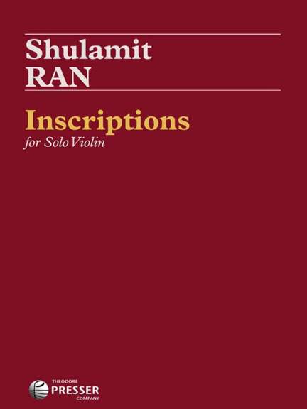 Ran, S: Inscriptions