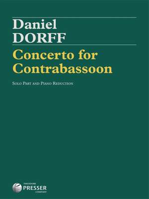 Dorff, D: Concerto for Contrabassoon