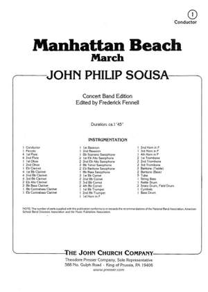 Sousa, J P: Manhattan Beach F major