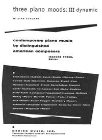 Schuman, W: Three Piano Moods