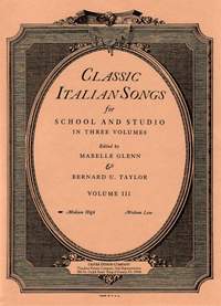Various: Classic Italian Songs, Vol. 3 Med-High