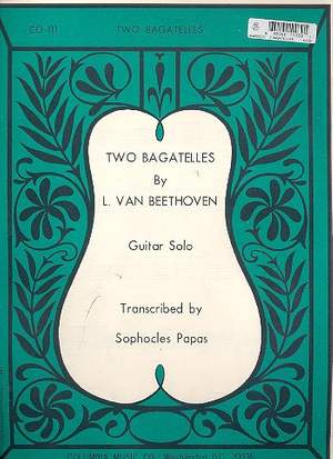 Beethoven: Two Bagatelles