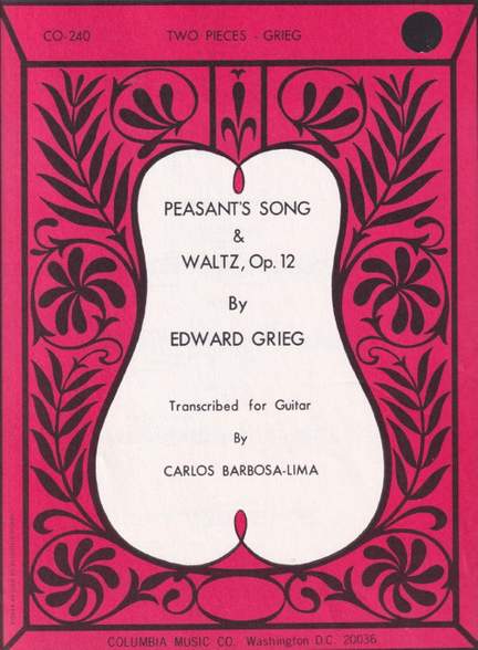 Grieg, E: Two Pieces