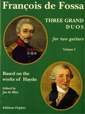 Haydn, J: Three Grand Duos Vol. 1