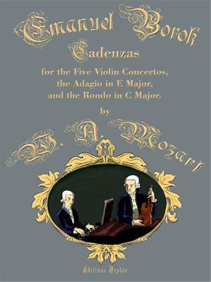 Borok, E: Mozart Cadenzas