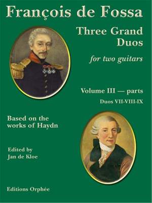 Haydn, J: Three Grand Duos for Two Guitars