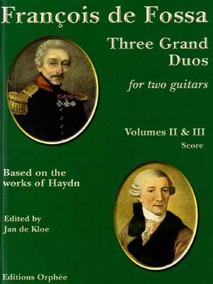Haydn, J: Three Grand Duos Volumes Ii & Iii