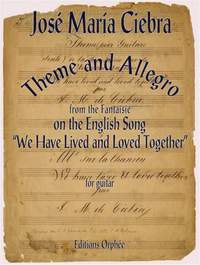 Ciebra, J M: Theme and Allegro
