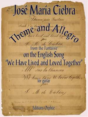 Ciebra, J M: Theme and Allegro