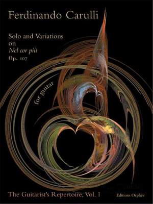 Carulli, F: Solo and Variations Vol. 1