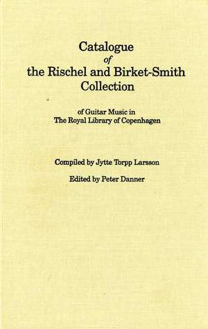 Catalogue Of The Rischel and Birket-Smith Collection