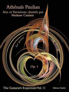 Paulian, A: Airs et variations chantes par Madame Catalani op. 1