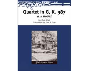 Mozart, W A: Quartet In G