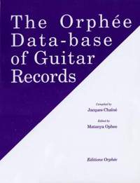 The Orphee Data Base of Guitar Records