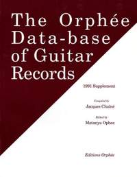 Chainé, J: The Orphee Data Base of Guitar Records