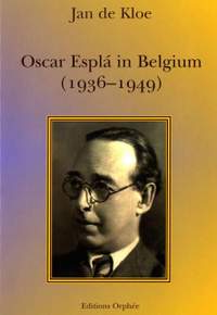 de Kloe, J: Oscar Esplá In Belgium