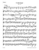 Beethoven, Ludwig van: Große Fuge for String Quartet op. 133 Product Image