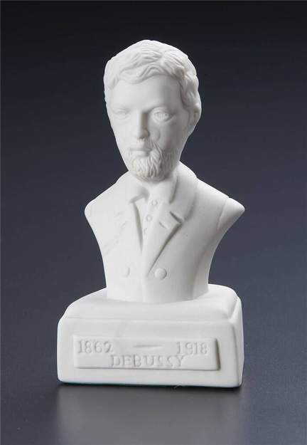 Composer Statuette - Debussy 5''
