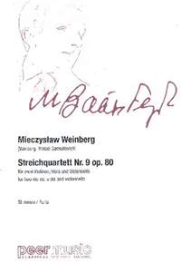 Mieczyslaw Weinberg: Streichquartett Nr 9 Opus 80