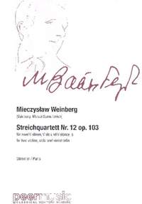Mieczyslaw Weinberg: Streichquartett Nr 12 Opus 103