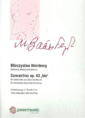 Mieczyslaw Weinberg: Concertino Opus 43, Bis'