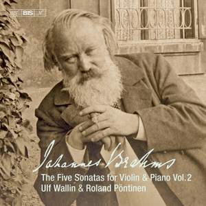 Brahms: The Five Sonatas for Violin & Piano Vol. 2