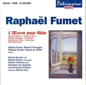 Fumet: Loeuvre Pour Flute