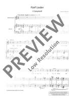 Schreier, A: Fünf Lieder Product Image