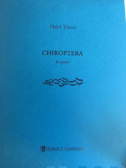 Vuori, H: Chiroptera