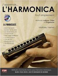 Mathieu Vernet: J'apprends... L'Harmonica... tout simplement