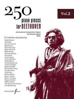 250 Piano Pieces For Beethoven - Vol. 2
