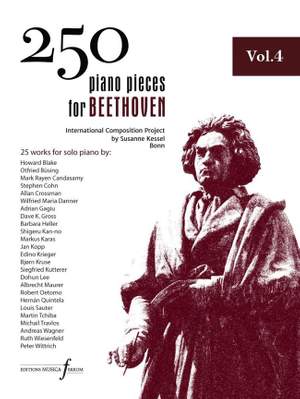 250 Piano Pieces For Beethoven - Vol. 4