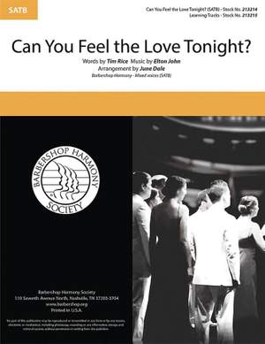 Elton John_Tim Rice: Can You Feel the Love Tonight?