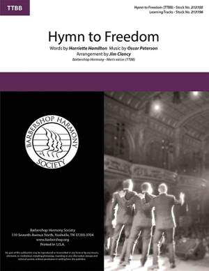 Harriette Hamilton_Oscar Peterson: Hymn to Freedom