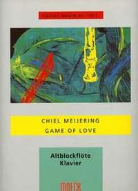 C. Meijering: Game Of Love Alto Treble Recorder/Piano