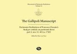 Francesco Durante: The Gallipoli Manuscript Volume 1B