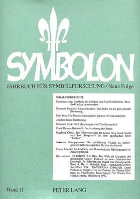 Symbolon - Band 11: Jahrbuch Fuer Symbolforschung. Neue Folge, Bd. 11
