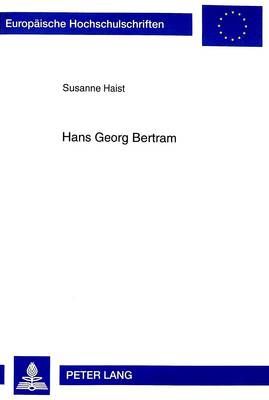 Hans Georg Bertram: Komponist und Kirchenmusiker