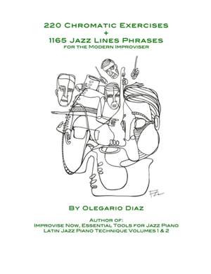 220 Chromatic Exercises + 1165 Jazz Lines Phrases for the Modern Improviser Product Image