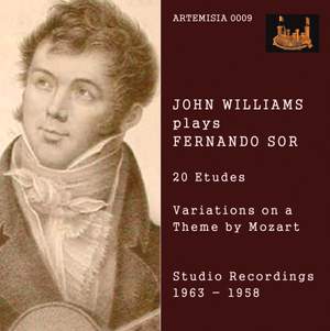 Sor: 20 Etudes & Variations on Theme by Mozart