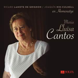 Ma. Lluïsa Cantos: En Homenatge a Ricard Lamote de Grignon i Joaquim Nin Culmell