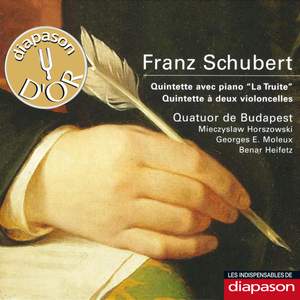 Schubert: Quintette avec piano 'La truite' & Quintette à deux violoncelles(Les indispensables de Diapason)