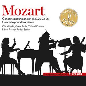 Mozart: Concertos pour piano Nos. 16, 19, 20, 23, 25 & Concerto pour deux pianos (Les indispensables de Diapason)