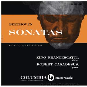 Beethoven: Violin Sonatas Nos. 3 & 4