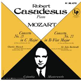 Mozart: Piano Concertos Nos. 21 & 27