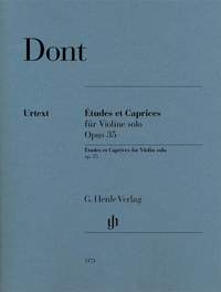 Dont, J: Études et Caprices op. 35